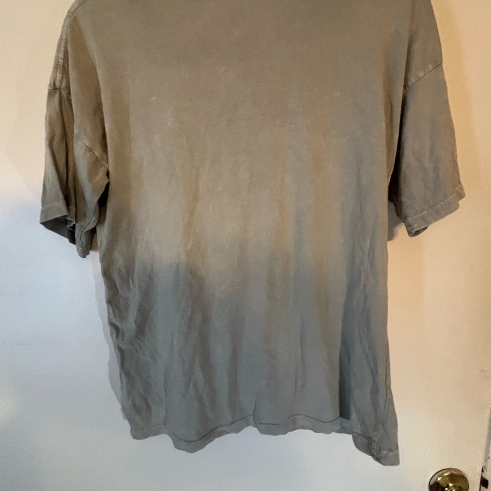 Casual Gray Short Sleeve Tee